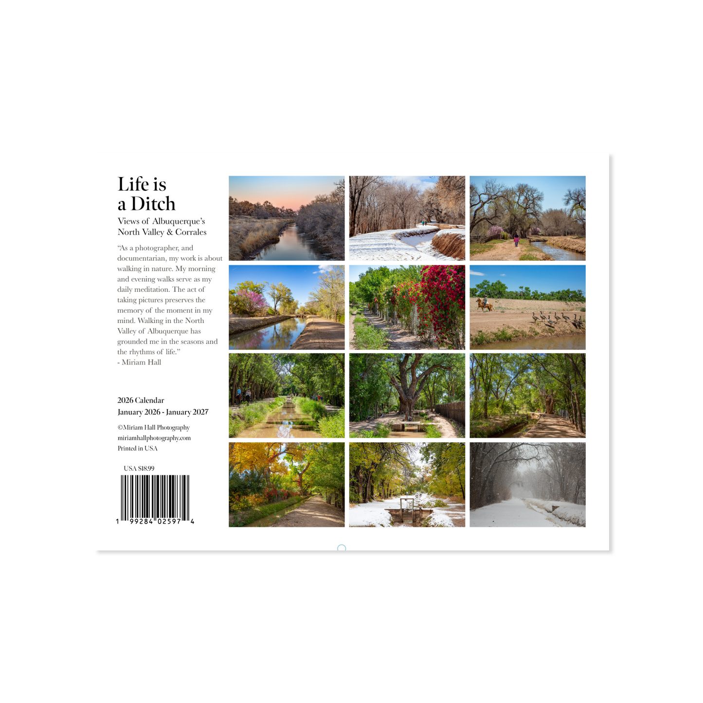 Life is a Dtich 2026 Calendar