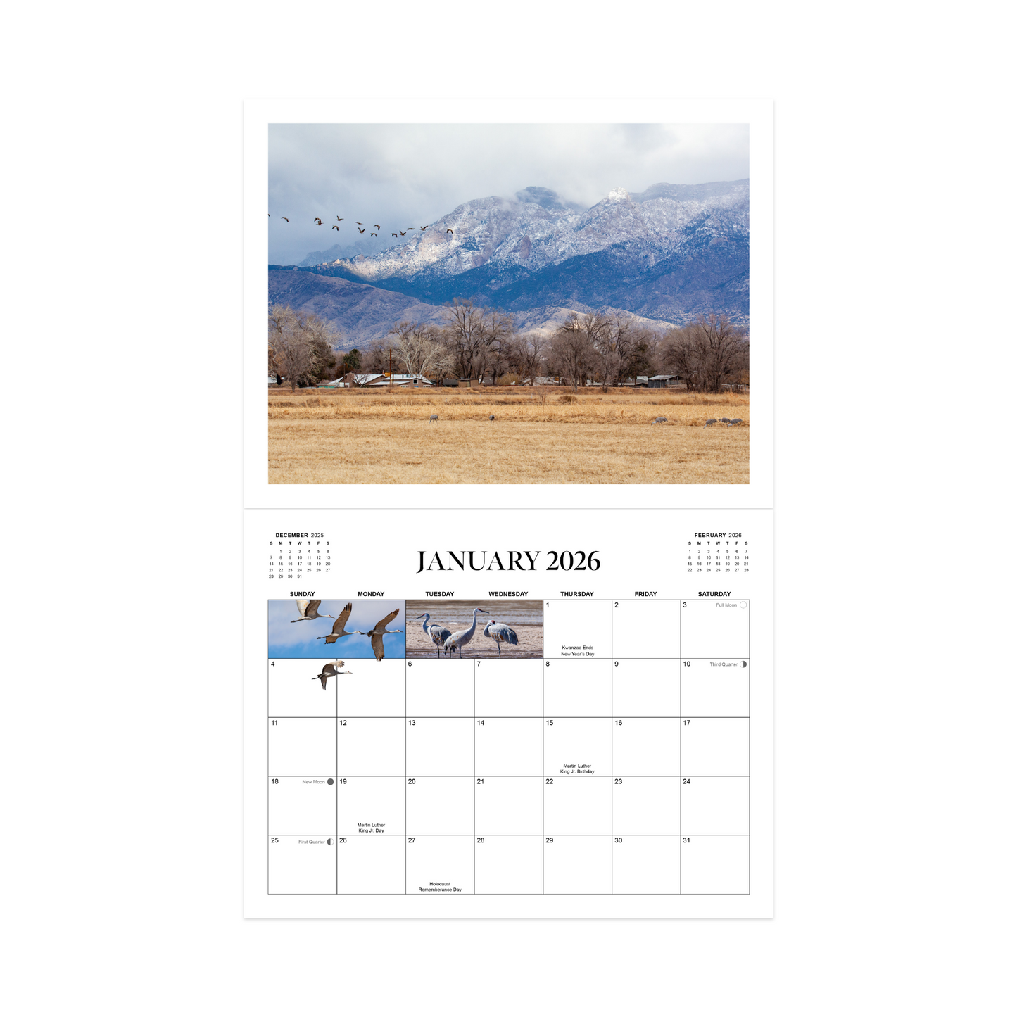 Enchanting Views 2026 Calendar