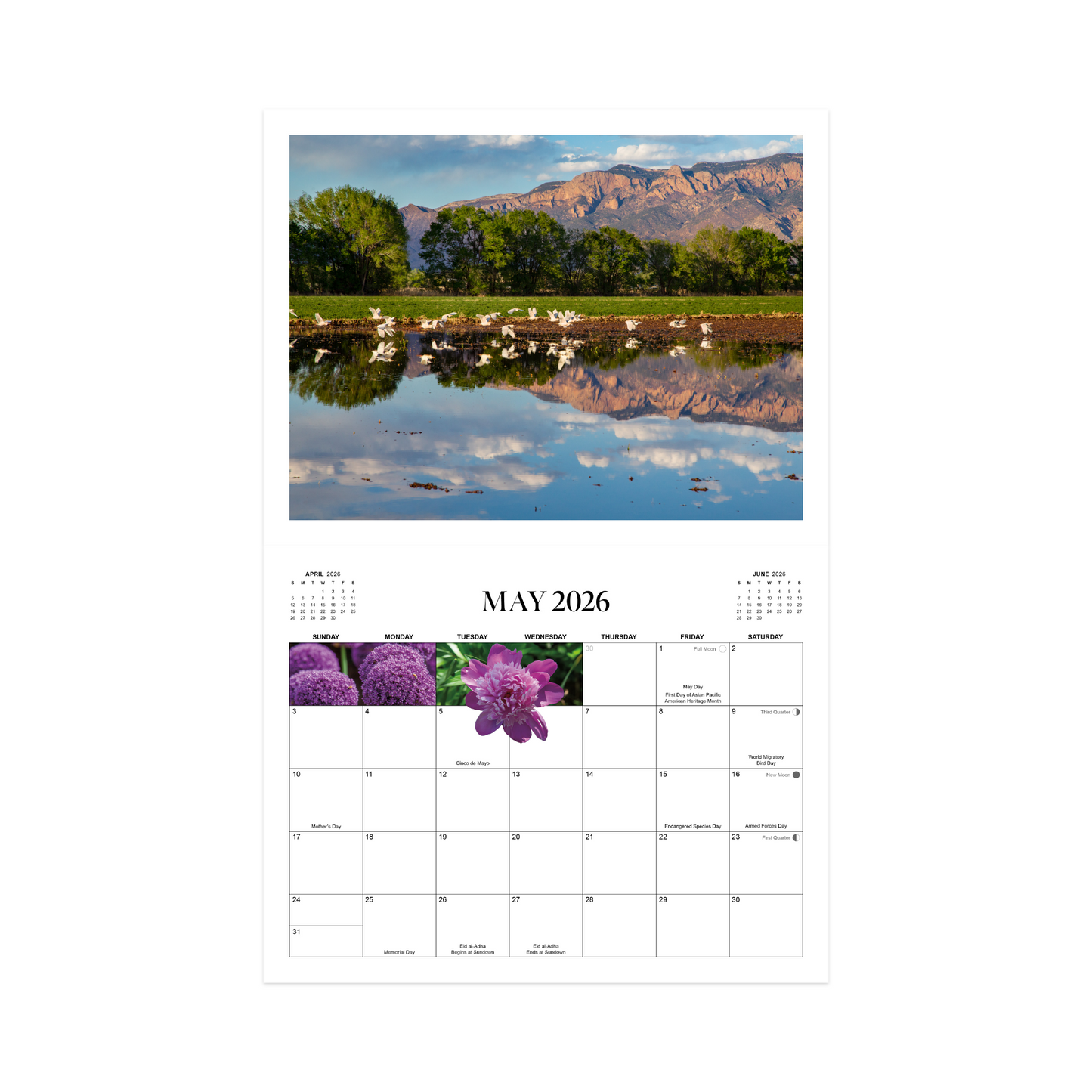 Enchanting Views 2026 Calendar
