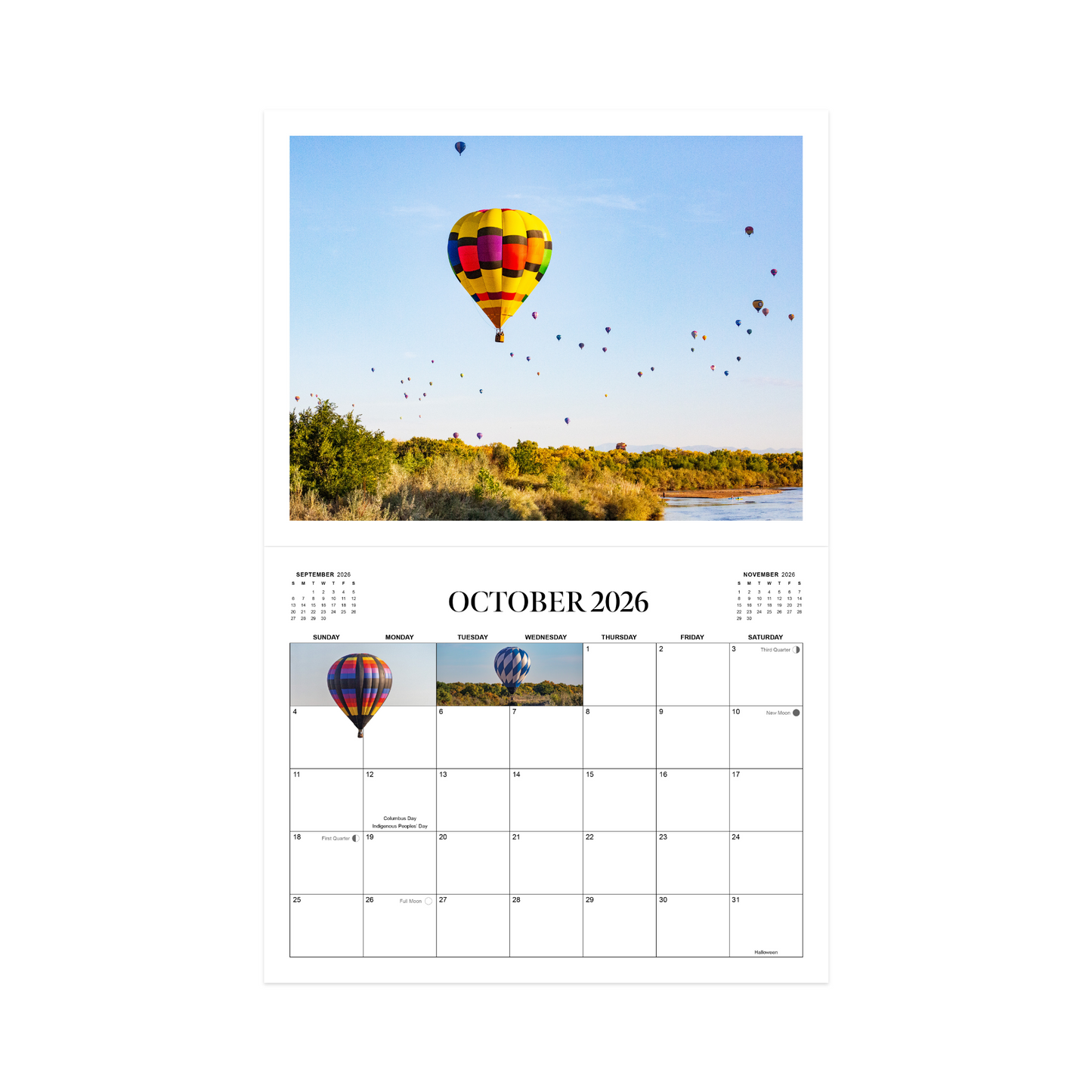 Enchanting Views 2026 Calendar