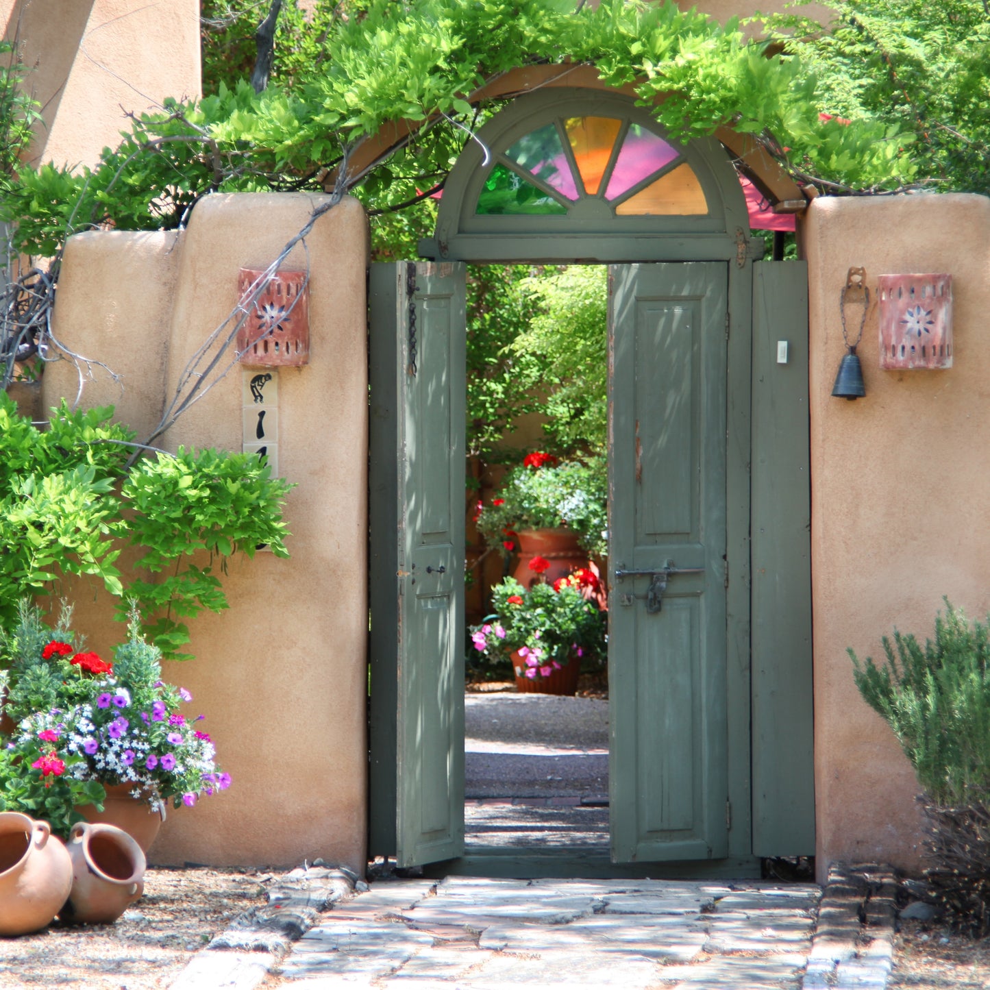 Welcoming North Valley Doorway