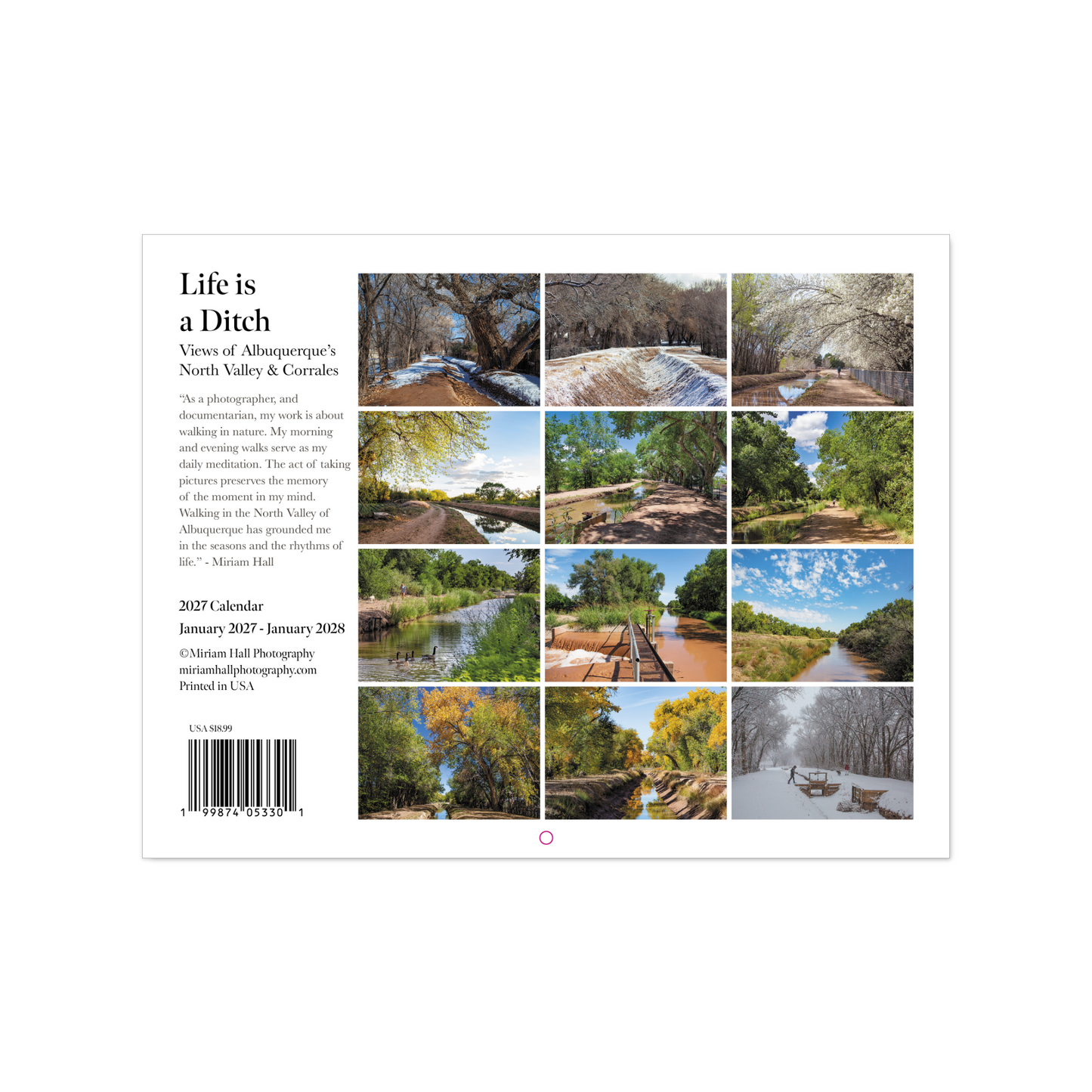 Life is a Ditch 2027 Calendar Pre-Order