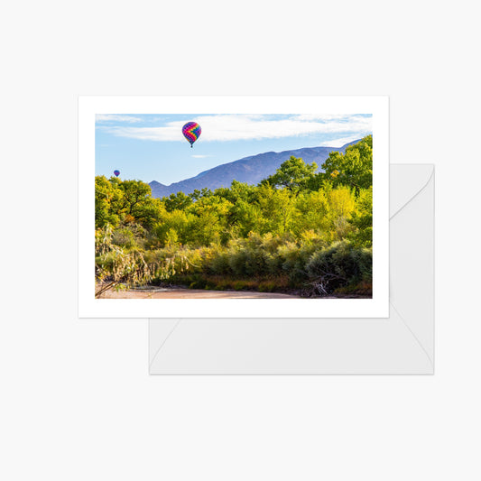 New Mexico Balloon Fiesta - Geese Flying at Sunrise (Copy)