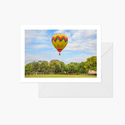 New Mexico Balloon Fiesta - Yellow Balloon