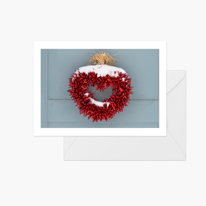 Chili Heart Wreath